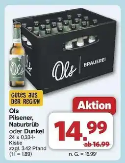 Famila Nord Ost Ols Pilsener, Naturtrüb oder Dunkel Angebot