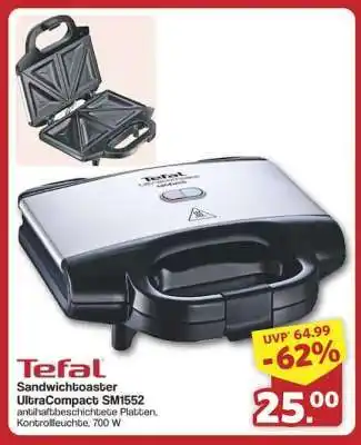 Famila Nord Ost Tefal Sandwichtoaster UltraCompact SM1552 Angebot
