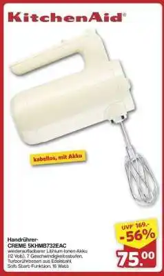 Famila Nord Ost KitchenAid Handrührer CREME 5KHMB732EAC Angebot