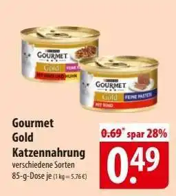 Famila Nord Ost Gourmet Gold Katzennahrung Angebot