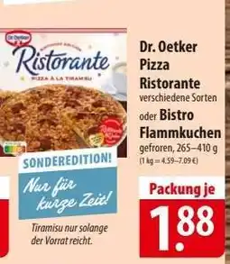 Famila Nord Ost Dr. Oetker Pizza Ristorante Angebot