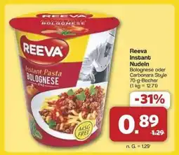 Famila Nord Ost REEVA Instant-Nudeln Angebot