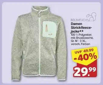 Famila Nord Ost Damen Strickfleecejacke Angebot