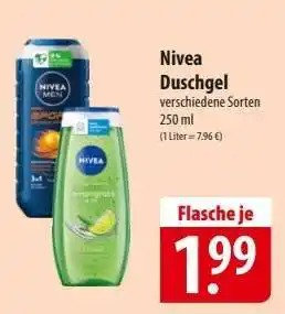 Famila Nord Ost Nivea Duschgel Angebot