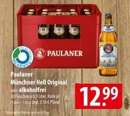 Famila Nord Ost Paulaner Münchner Hell Original oder alkoholfrei Angebot