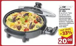 Famila Nord Ost Clatronic Party-Pfanne PP 3401 Angebot