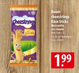 Famila Nord Ost Bauer cheestrings Käse Sticks Angebot