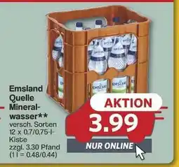 Famila Nord Ost Emsland Quelle Mineralwasser Angebot