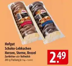 Famila Nord Ost Hofgut Schoko-Lebkuchen Herzen, Sterne, Brezel Angebot