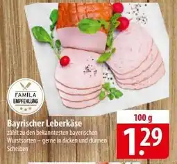 Famila Nord Ost Bayrischer Leberkäse Angebot