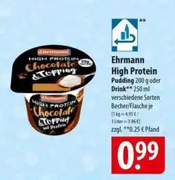 Famila Nord Ost EHRMANN High Protein Angebot