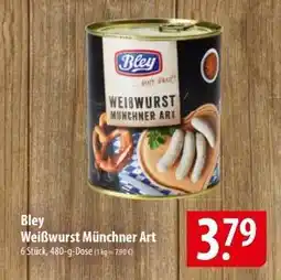Famila Nord Ost Bley Weißwurst Münchner Art Angebot