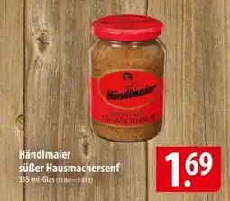 Famila Nord Ost HÄNDLMAIER SÜßER Hausmachersenf Angebot