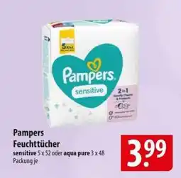Famila Nord Ost PAMPERS Feuchttücher Angebot