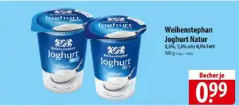 Famila Nord Ost Weihenstephan Joghurt natur Angebot