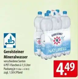 Famila Nord Ost Gerolsteiner Mineralwasser Angebot