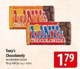 Famila Nord Ost TONY'S Chocolonely Angebot