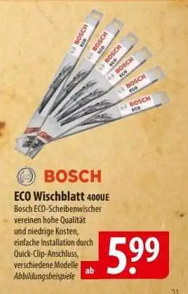 Famila Nord Ost Bosch ECO Wischblatt 400UE Angebot