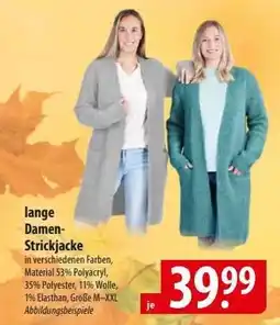 Famila Nord Ost lange Damen-Strickjacke Angebot