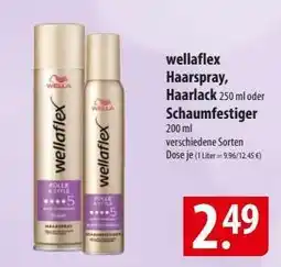 Famila Nord Ost Wellaflex Haarspray, Haarlack oder Schaumfestiger Angebot