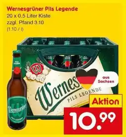 Netto Marken-Discount Wernesgrüner Pils Legende Angebot