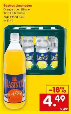 Netto Marken-Discount Basinus Limonaden Angebot