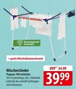 Famila Nord Ost Wäscheständer Pegasus 180 solid plus Angebot