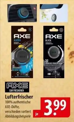 Famila Nord Ost AXE Car Freshener Angebot