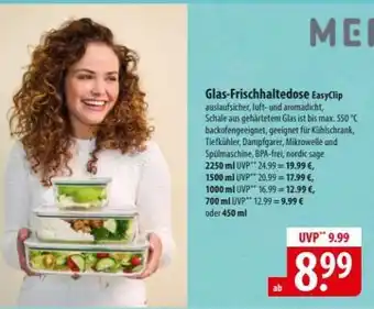 Famila Nord Ost Glas-Frischhaltedose EasyClip Angebot