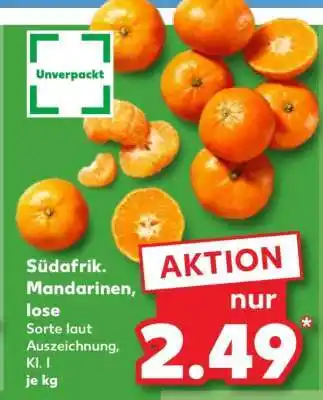 Kaufland Südafrik. Mandarinen, lose Angebot