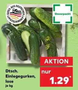 Kaufland Dtsch. Einlegegurken, lose Angebot
