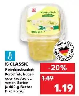Kaufland K-CLASSIC Feinkostsalat Angebot
