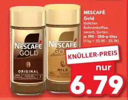 Kaufland Nescafé Gold Angebot