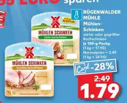 Kaufland RÜGENWALDER MÜHLE Mühlen-Schinken Angebot