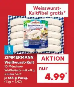 Kaufland ZIMMERMANN Weißwurst-Kult Angebot