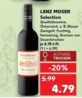 Kaufland LENZ MOSER Selection Angebot