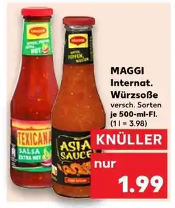 Kaufland MAGGI Internat. Würzsoße Angebot