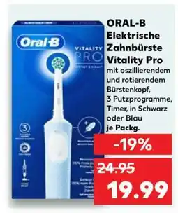 Kaufland ORAL-B Elektrische Zahnbürste Vitality Pro Angebot