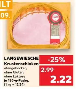 Kaufland LANGEWIESCHE Krustenschinken Angebot