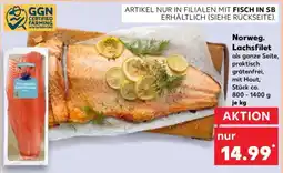 Kaufland Norweg. Lachsfilet Angebot