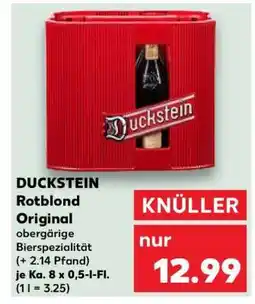 Kaufland DUCKSTEIN Rotblond Original Angebot