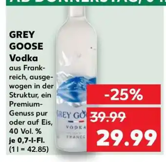 Kaufland Grey Goose Vodka Angebot