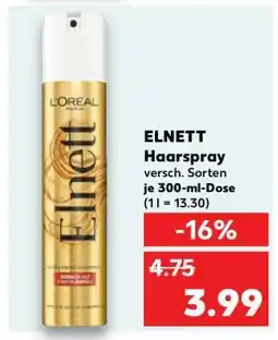 Kaufland Elnett Haarspray Angebot