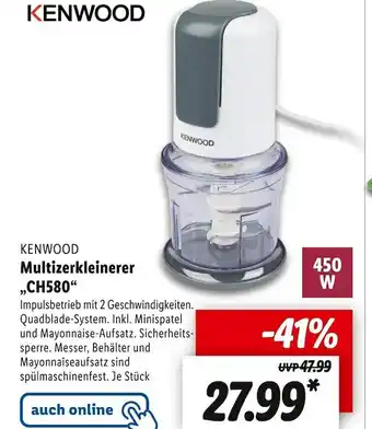 Lidl Kenwood multizerkleinerer „ch580“ Angebot