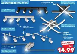Kaufland LIV&BO LED-Deckenleuchte Angebot