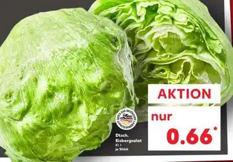 Kaufland Dtsch. Eisbergsalat Kl. I je Stück Angebot
