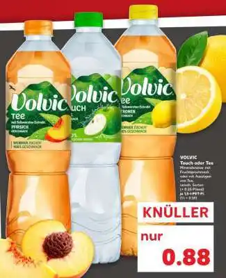 Kaufland VOLVIC Touch oder Tee Angebot
