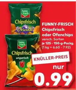 Kaufland FUNNY-FRISCH Chipsfrisch oder Ofenchips Angebot