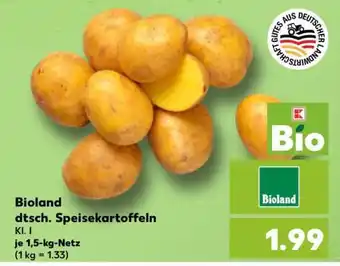 Kaufland Bioland dtsch. Speisekartoffeln Angebot