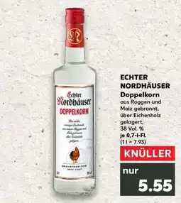 Kaufland Echter Nordhäuser Doppelkorn Angebot